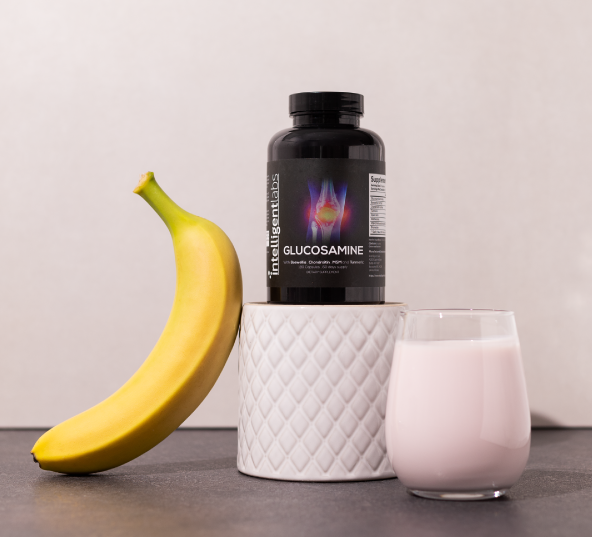 chiropractor-s-choice-glucosamine-with-1500mg-glucosamine-and-chondroitin-msm-boswellia-tumeric-bromelain-and-quercetin-06 glucosamine with banana and milk