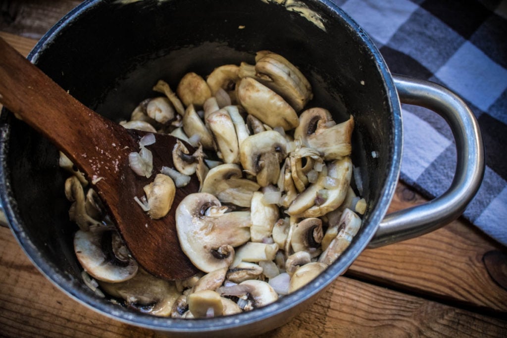 saute mushroom for keto recipe