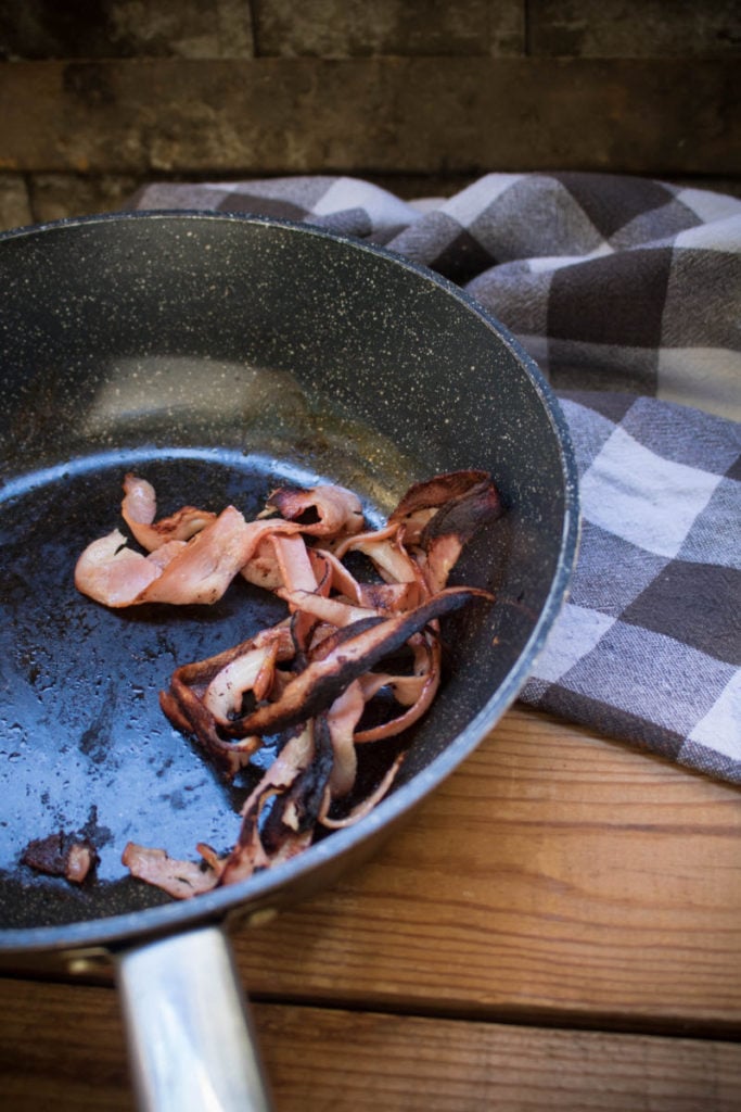 bacon garnish for keto recipe