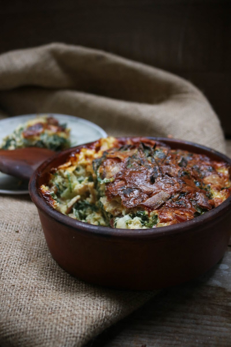 Keto Recipe Crustless Spinach Bacon Quiche